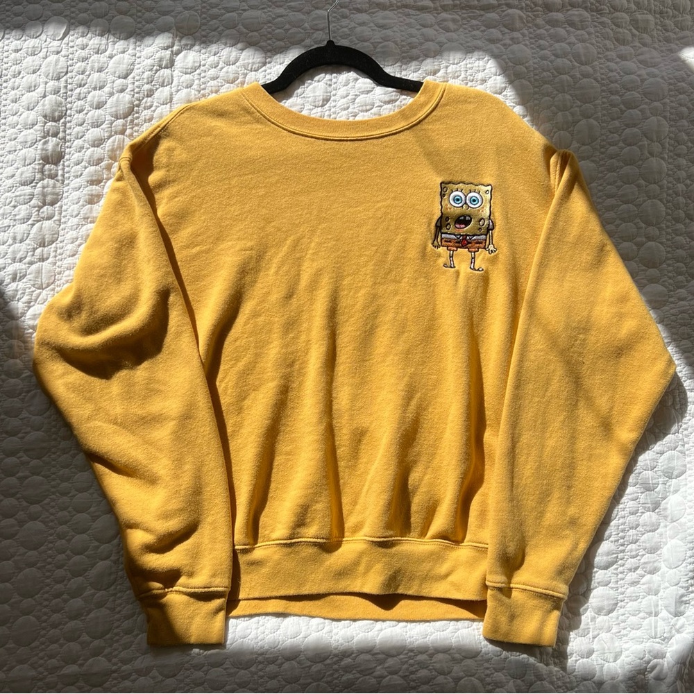 Nickelodeon Yellow Spongebob Crewneck